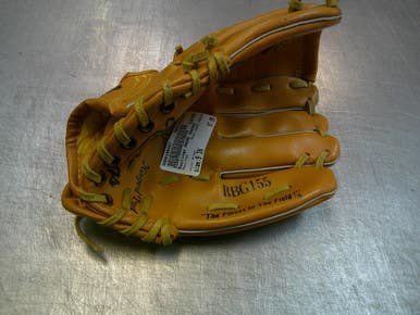 Used Rawlings ANDRE DAWSON BB/SB Glove RH Throw Brown 9" 11339-S000199497