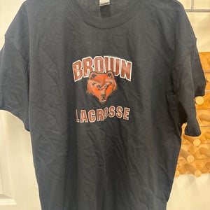 Black Brown Lacrosse XL Men's Shirt (New)