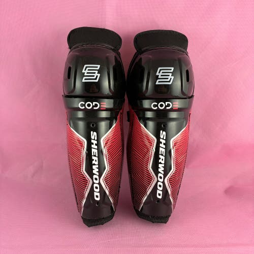 Sher-Wood Code Shin Pads Youth 9"