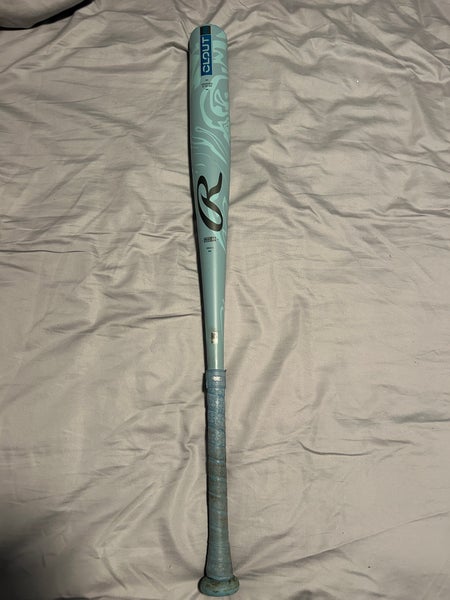 2025 Rawlings Clout AI Alloy BBCOR Certified Bat (-3) 30 oz 33" (Used)