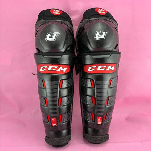CCM U+ 12 Shin Pads SR 14"