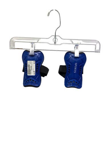 Used SPORTS SHINGUARDS Soccer Shin Guards Youth Royal Blue SM 11347-S000265031