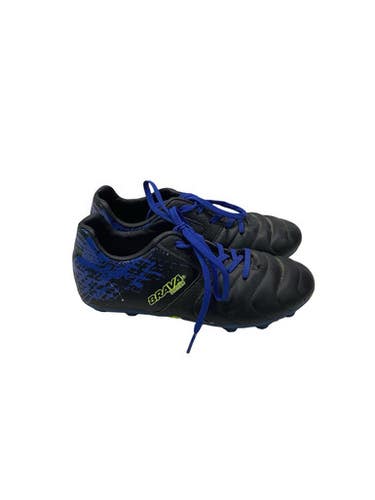 Used Brava BLK/NVY Soccer Cleats Black And Navy Blue Junior 02 11347-S000265027