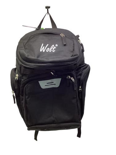 Used WOLT 2 BAT BACKPACK BB/SB Player Backpack Black 11347-S000265010