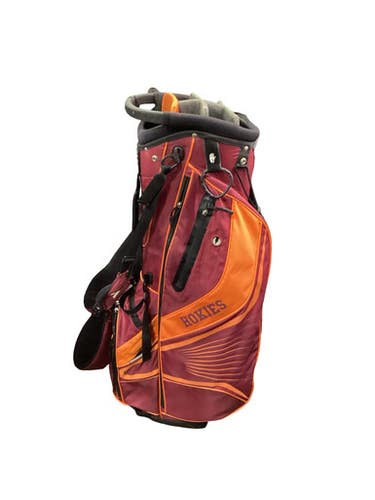 Used 6 WAY VT STAND BAG Mens Stand Bag Orange 11347-S000265003