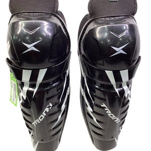Used TRONX STRYKER SHIN GUARDS Senior Shin Guards Black 9" 11347-S000264996