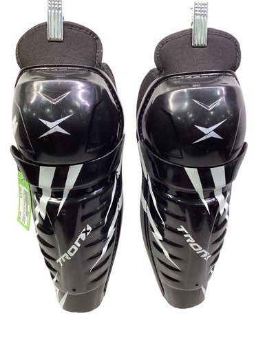 Used TRONX STRYKER SHIN GUARDS Senior Shin Guards Black 9" 11347-S000264996