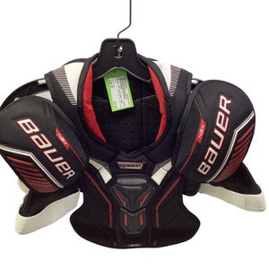 Used Bauer NSX SHOULDER PADS Senior Shoulder Pads Black SM 11347-S000264995