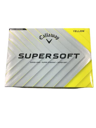 Used Callaway SUPERSOFT 12PK 12 Pack - Golf Balls 11347-S000264923