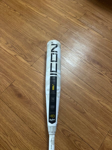 Rawlings Icon Composite USSSA Certified Bat (-10) 19 oz 29" (Used)