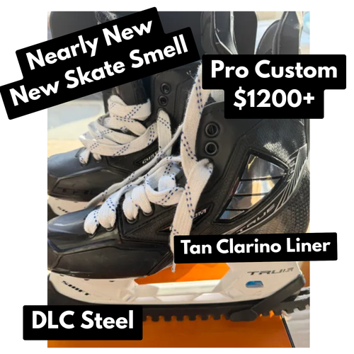 Mint : $1200+ : Sz 8: True Pro Custom : $150 DLC Steel : New Skate Smell: Pro Spec Clarino Liner.