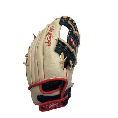 Used Rawlings WMP115 BB/SB Glove RH Throw Black And Natural 11 1/2" 11760-S000088889