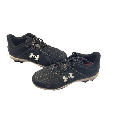Used Under Armour LEADOFF BB CLEATS SIZE 3 BB/SB Cleats Black Junior 03 11760-S000088863