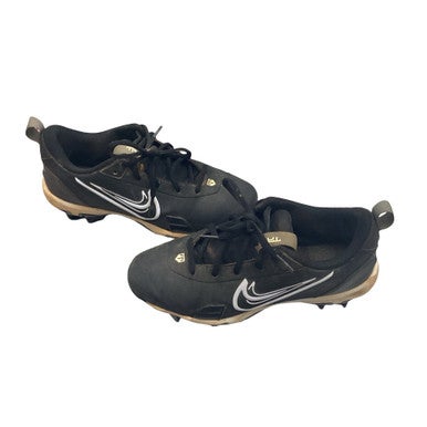 Used Nike TROUT SIZE 4.5 BB/SB Cleats Black Junior 04.5 11760-S000088862