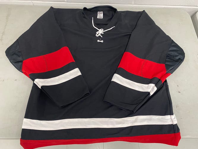 Black XL Men's Athletic Knit Jersey (New)