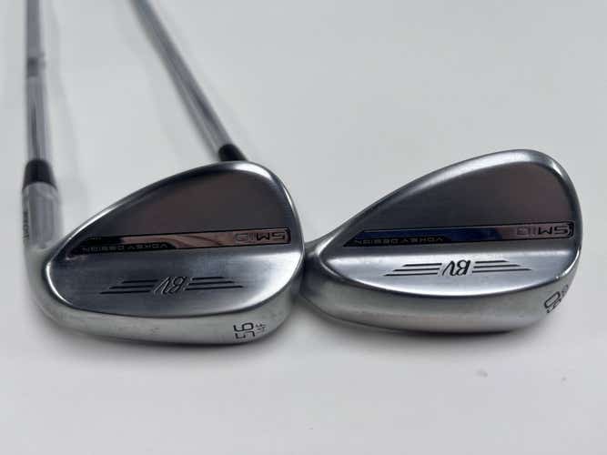 Titleist Vokey SM10 Tour Chrome Wedge Set 56* 14 | 60* 12 SM10 Wedge RH