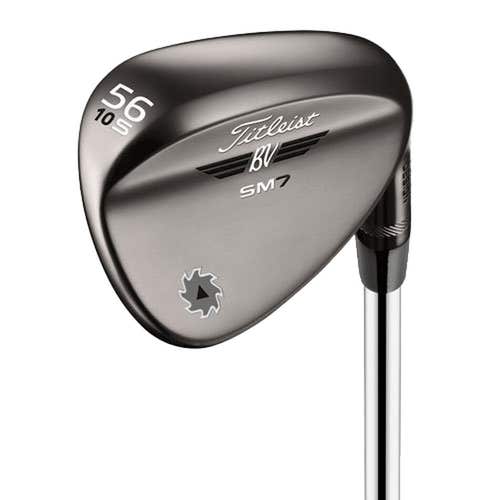 TITLEIST SM7 BRUSHED STEEL LOB WEDGE 58°-10° (BOUNCE) S GRIND STEEL WEDGE FLEX STANDARD TITLEIST SM