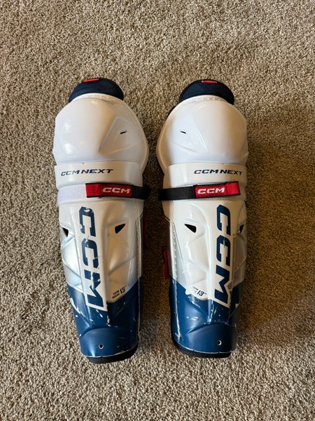 Intermediate CCM Next 13" Shin Pads (Used)