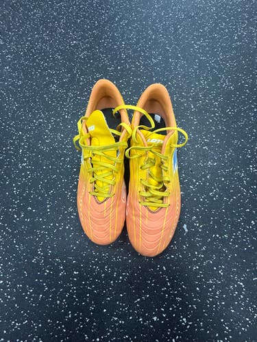 Used Lotto Soccer Cleats Gold Senior 9 11849-S000037152