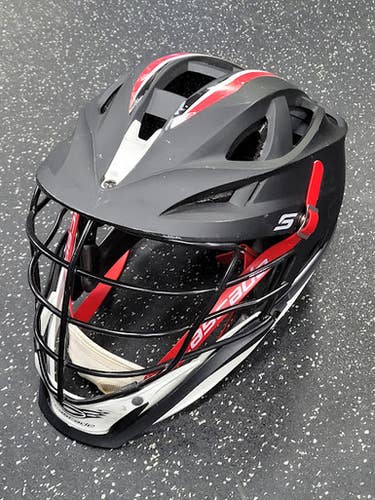 Used Cascade S Lacrosse Helmet Black One Size 11849-S000037130
