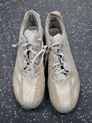Used Adidas ADIZERO BB/SB Cleats Grey Senior 10.5 11849-S000037142