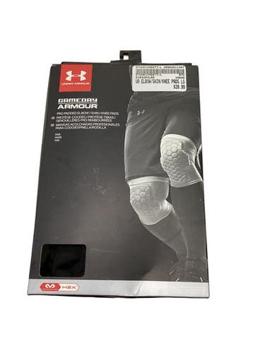 New UA ELBOW/SHIN/KNEE PADS LG 11347-97UUA1346877-L