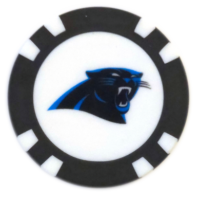 New PANTHERS POKER CHIP 11347-JMG44400-05