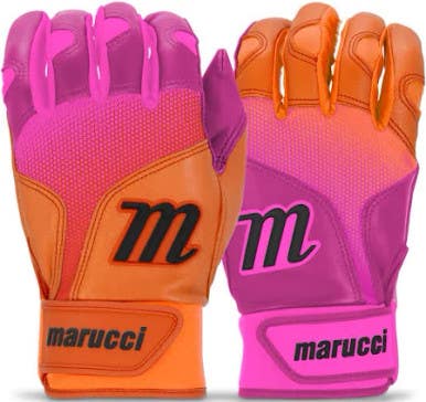 New Marucci PWR FADE BB/SB Batting Gloves None SM 11347-MRCMBGPWRFPOSM