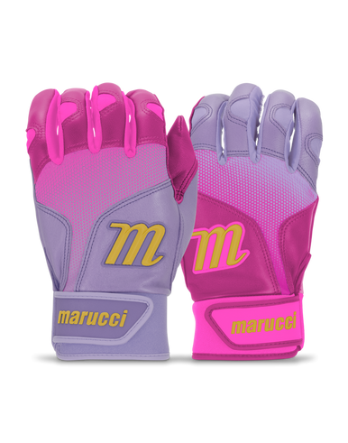 New Marucci PWR FADE BB/SB Batting Gloves None MD 11347-MRCMBGPWRFNBRAM