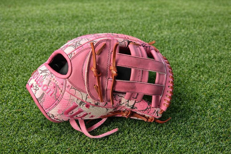 Wilson A2000 MJ Melendez Cherry Blossom Outfield Baseball Glove 12.75"