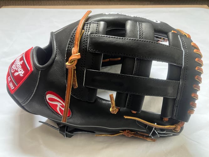 Free Canada Shipping - New Rawlings HOH 12.75" Black H-Web Outfield Glove PROT3029C-6B