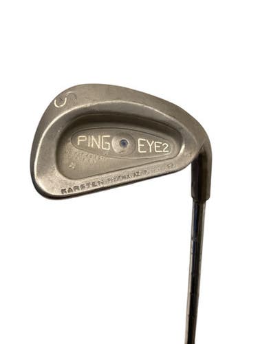Used Ping EYE 2 BLUE DOT Golf Wedge Mens RH Sand Wedge 11443-S000203503