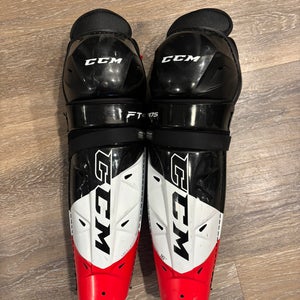 Senior CCM JetSpeed FT475 16" Shin Pads (Used)