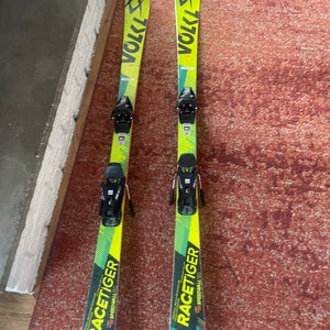 2016 Volkl Racetiger SL 150 cm Skis With Bindings (Used)