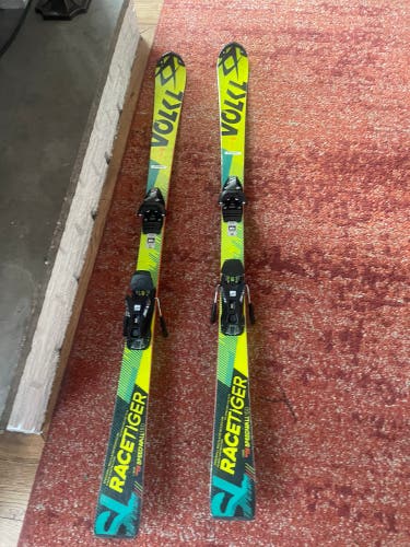 2016 Volkl Racetiger SL 150 cm Skis With Bindings (Used)