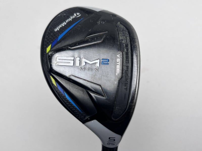 TaylorMade SIM2 MAX Rescue 5 Hybrid 25* Fujikura Ventus Blue 5A Senior RH