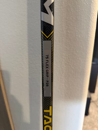 Senior CCM Super Tacks AS-V Pro Left Hand Hockey Stick P28 75 Flex (Used)