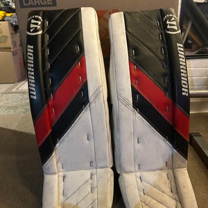 31" Warrior Ritual G4 Goalie Leg Pads (Used)