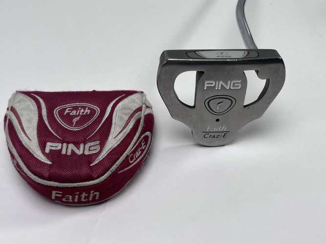 Ping Faith Craz-E Putter 33" Black Dot Womens RH HC