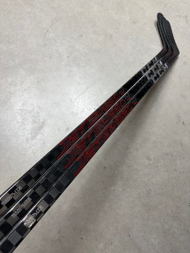 3 PACK 75 Flex P29 Senior CCM JetSpeed FT3 Pro Left Hand Hockey Stick Pro Stock (New)
