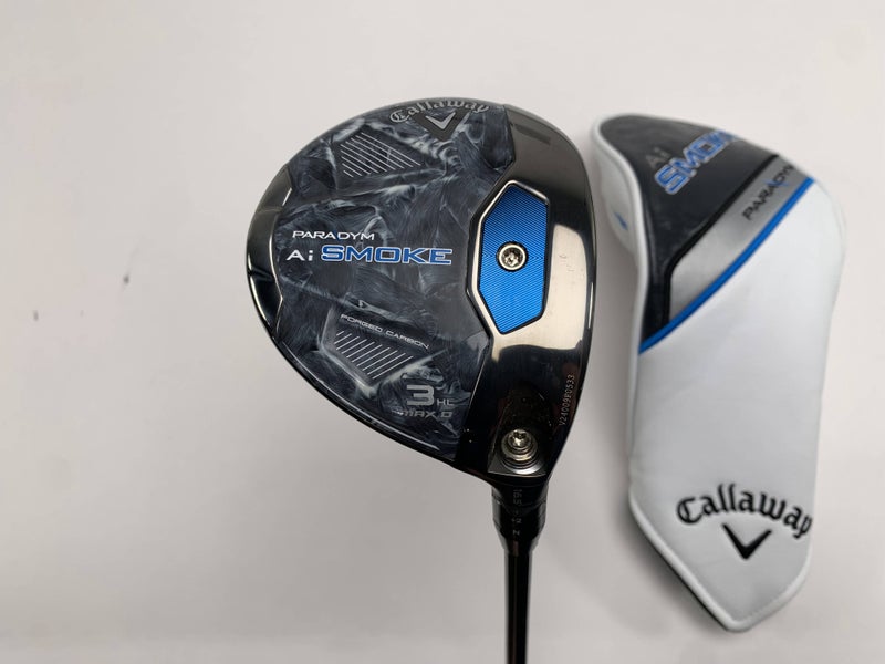 Callaway Paradym Ai Smoke Max D 3HL Fairway 16.5* Denali Black 6.0 Stiff RH HC