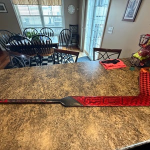 Senior CCM Vizion Regular Goalie Stick 25" Paddle (Used)