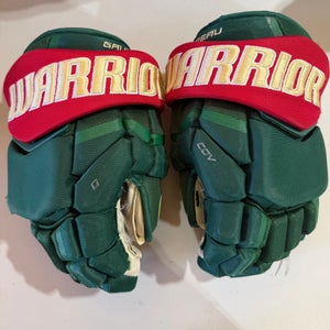 Warrior Covert Pro Stock 13” Hockey Gloves Minnesota Wild 5324