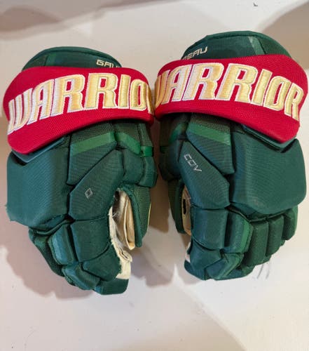 Warrior Covert Pro Stock 13” Hockey Gloves Minnesota Wild 5324