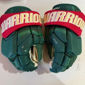 Warrior Covert Pro Stock 13” Hockey Gloves Minnesota Wild 5335