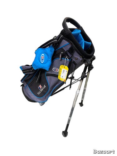 US Kids Golf Bag Stand