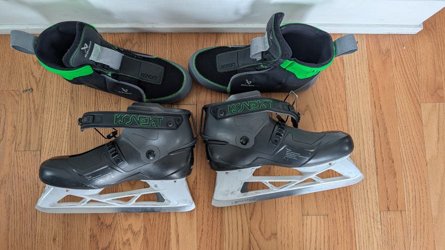 2023 Bauer Konekt Hockey Goalie Skates Regular Width 9 (Used)