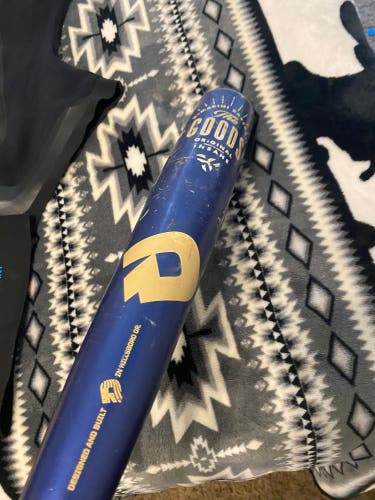 2021 DeMarini The Goods One Piece Alloy BBCOR Certified Bat (-3) 29 oz 32" (Used)