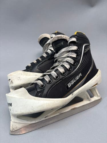 2016 Bauer Supreme S160 Hockey Goalie Skates Regular Width Size 3.5 (Used)