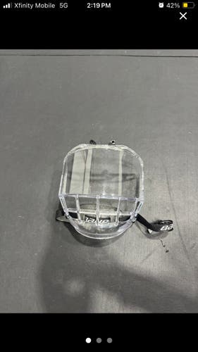 Bauer Concept 3 Full Face Shield – Senior Large – Great Condition